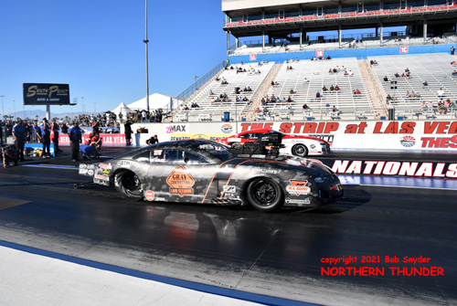 J.R. Gray - 'Gray Contracting' (near 
lane) vs Khalid alBalooshi - 'Bahrain 1' (far lane) - PM